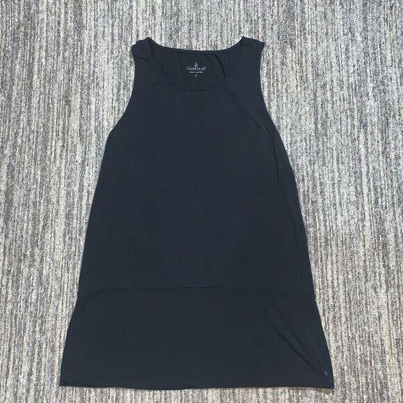Cuddl Duds Womens Size Small Sleep Dress‎ Gown Black Sleeveless Modal Stretch - Picture 1 of 6